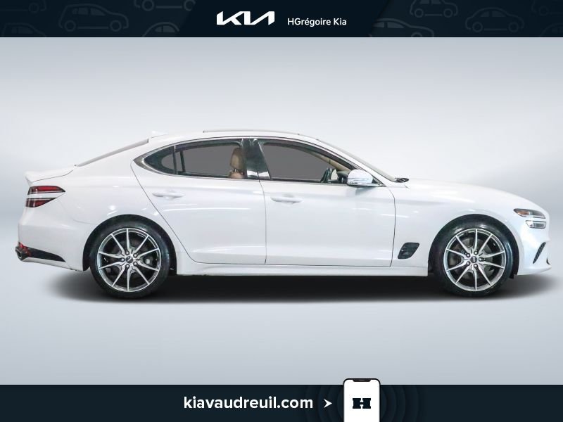 2022 Genesis G70 White Saint-Eustache - photo #7