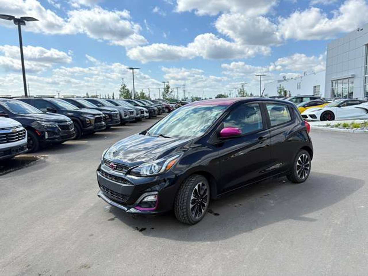 2022 Chevrolet Spark 4dr HB CVT 1LT Black Sherwood Park - photo #2