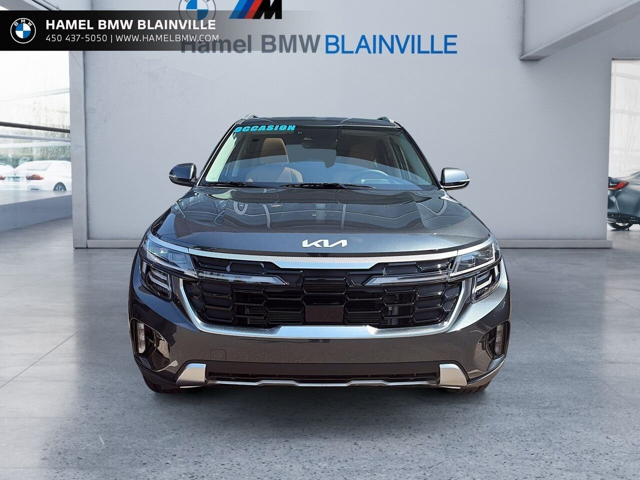 2025 Kia Seltos SX TI avec intérieur brun Grey Blainville - photo #1
