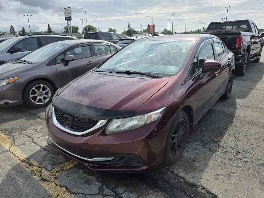 2015 Honda Civic Sedan 2015 Red