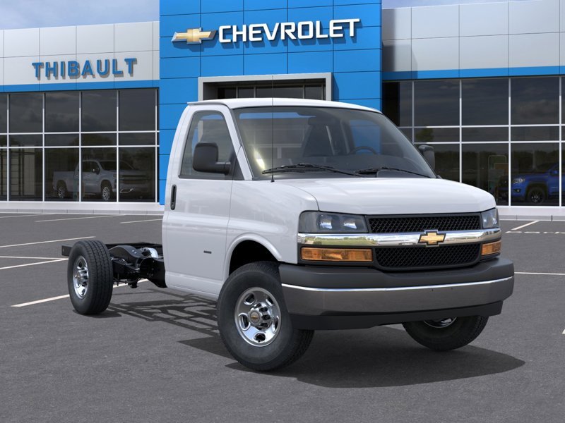 CHEVROLET FOURGONNETTE COMMERCIALE TRONQUÉE EXPRESS 3500 fourgonnette 139 po 2026 Blanc Sherbrooke - photo #6