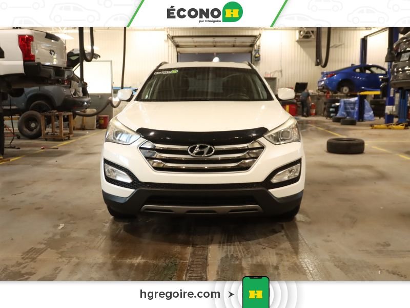 2016 Hyundai Santa Fe White Blainville - photo #1