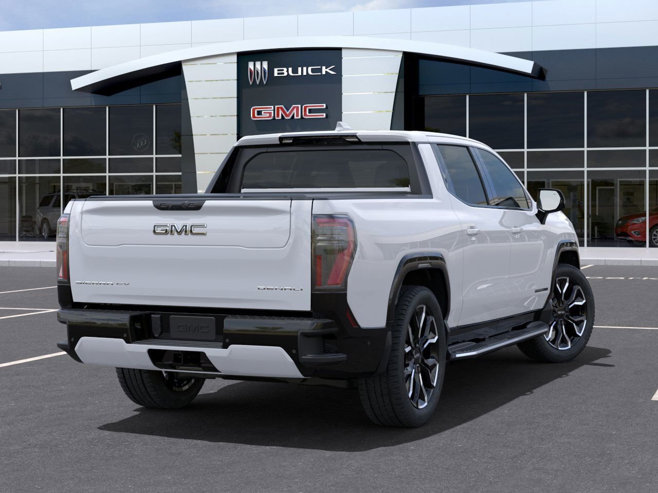 GMC Sierra EV Denali à autonomie maximale 2025 Blanc sommet Saint-Eustache - photo #3