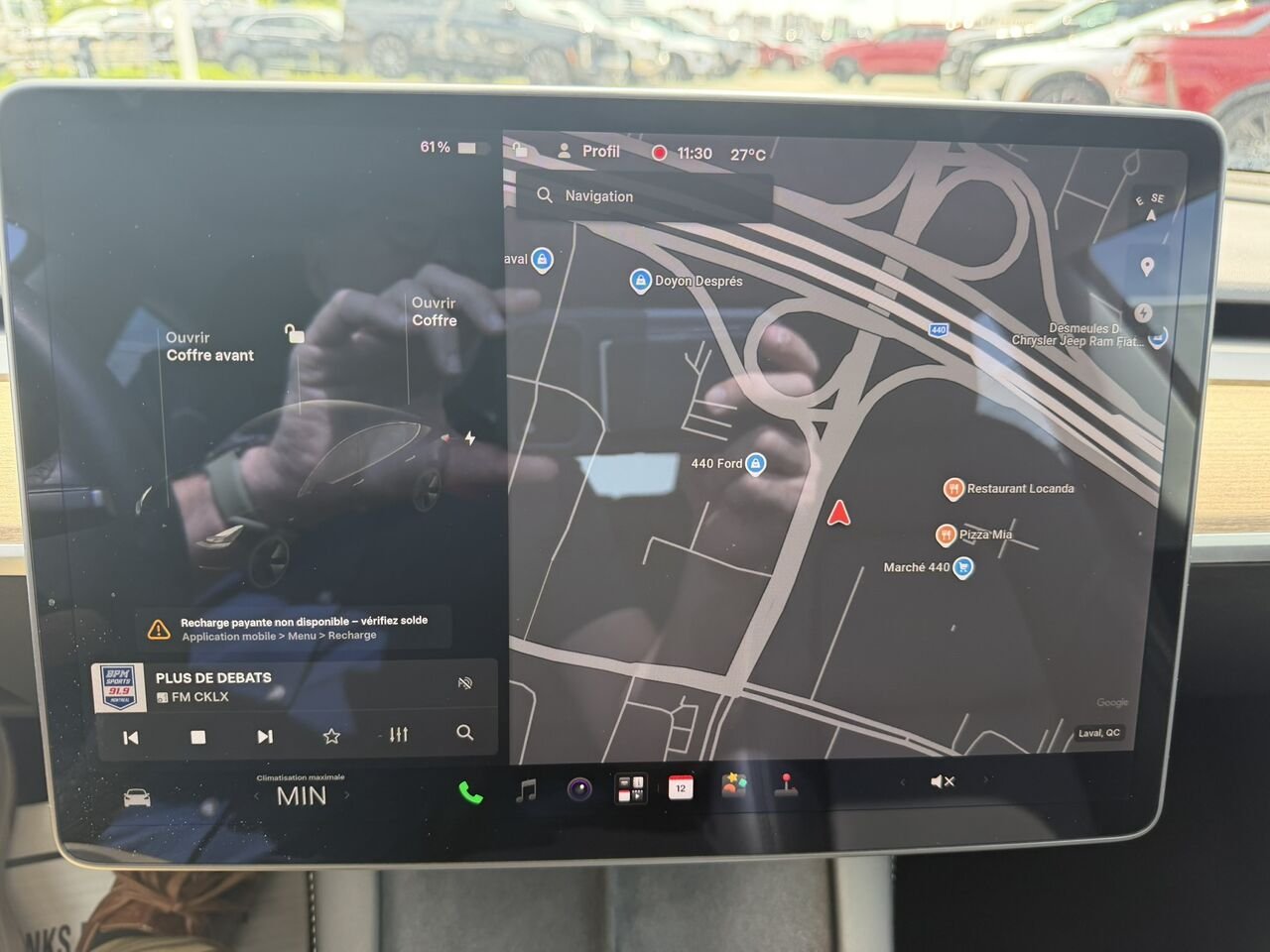 2021 Tesla Model 3 STANDARD RANGE PLUS Black Laval - photo #23