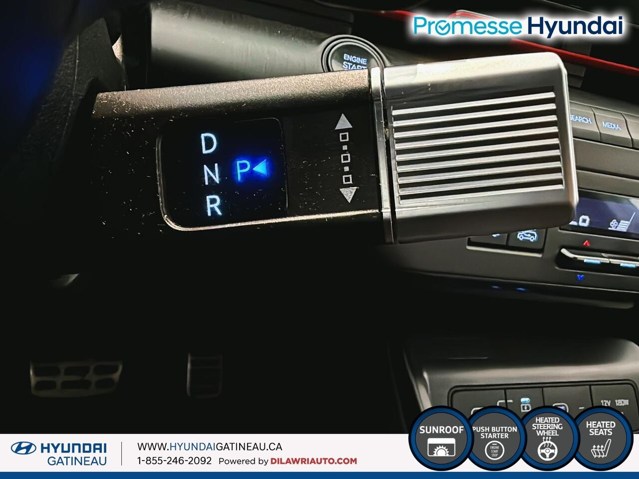 2024 Hyundai Kona 1.6T N Line ***awd , cuir, toit ouvrant, *** White Ottawa & Gatineau - photo #15