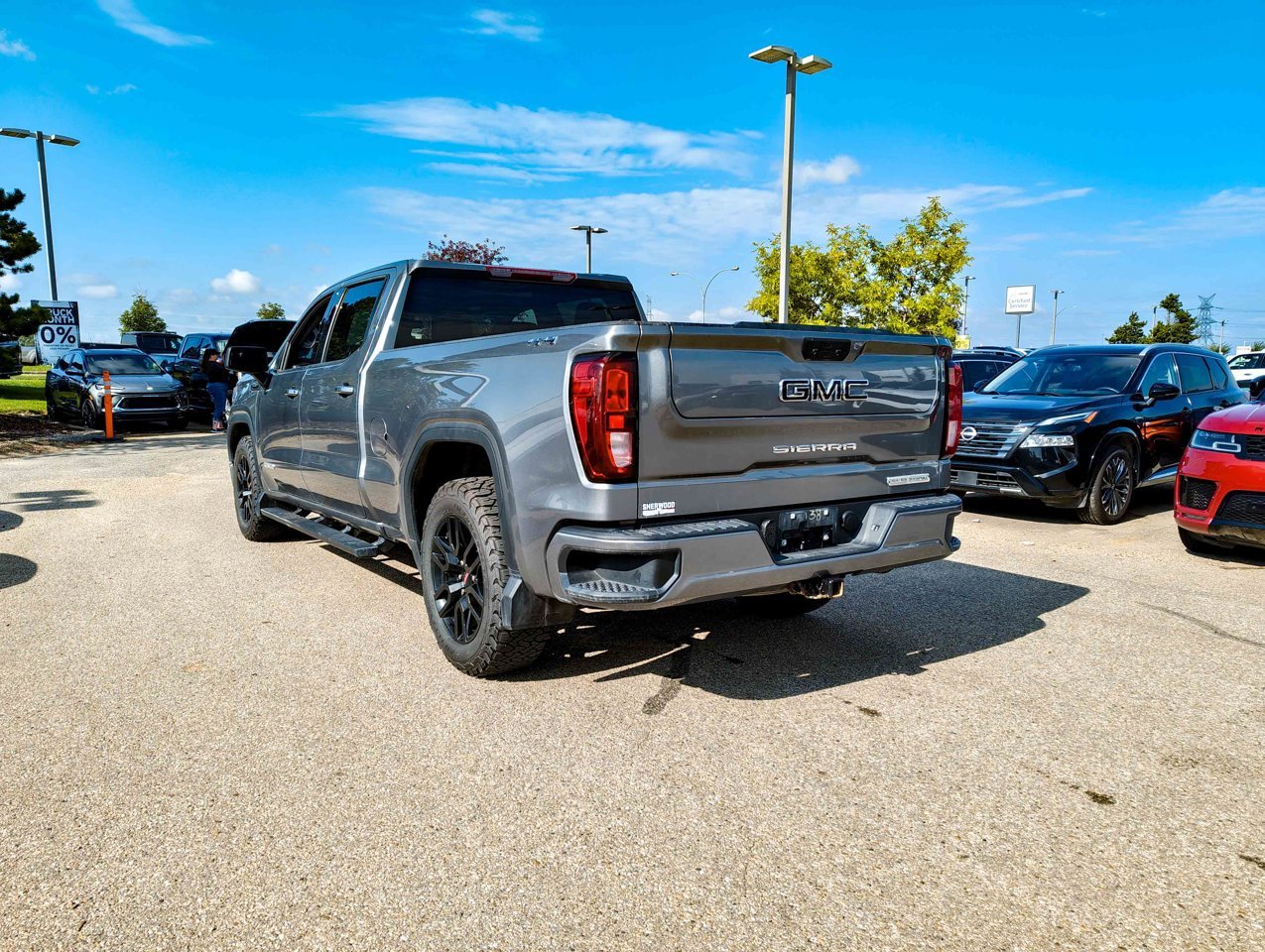 2021 GMC Sierra 1500 4WD Crew Cab 157 Elevation Grey Sherwood Park - photo #4