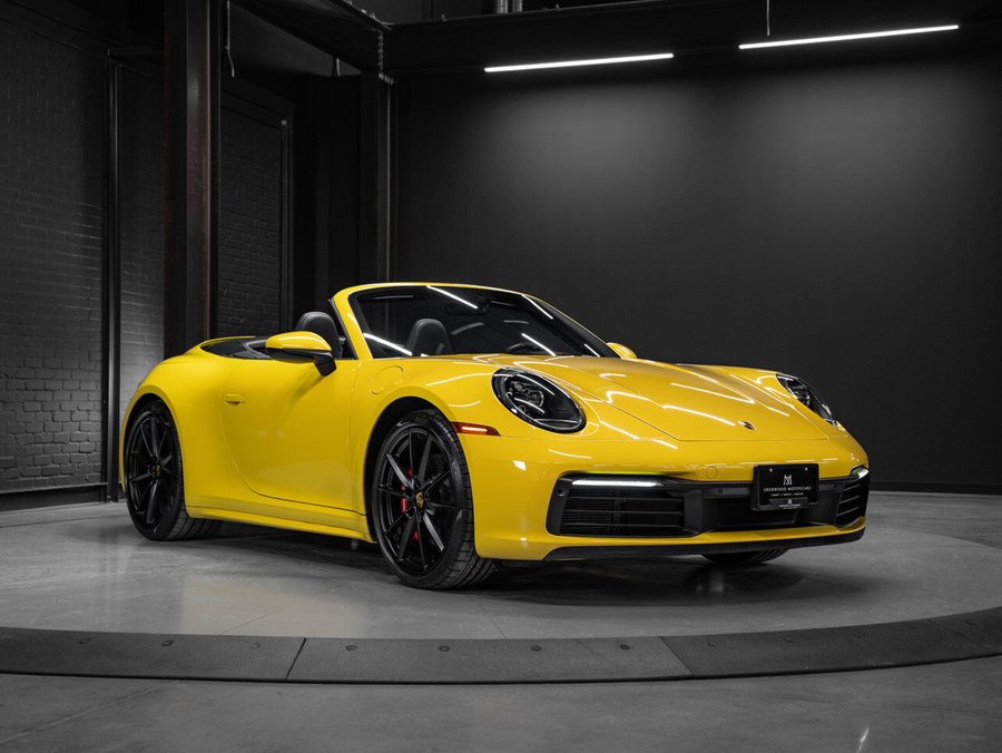 2020 Porsche 911 2020 Yellow