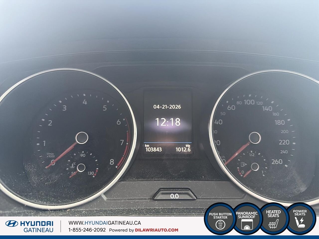 2020 Volkswagen Tiguan Comfortline 4MOTION White Ottawa & Gatineau - photo #12