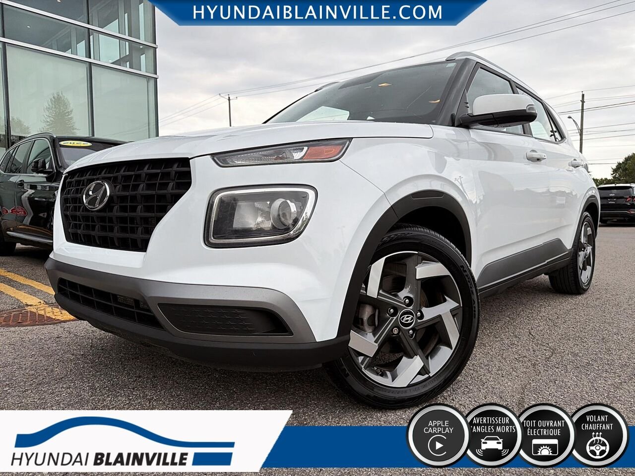 Hyundai Venue 2021 Blanc Blainville - photo #0