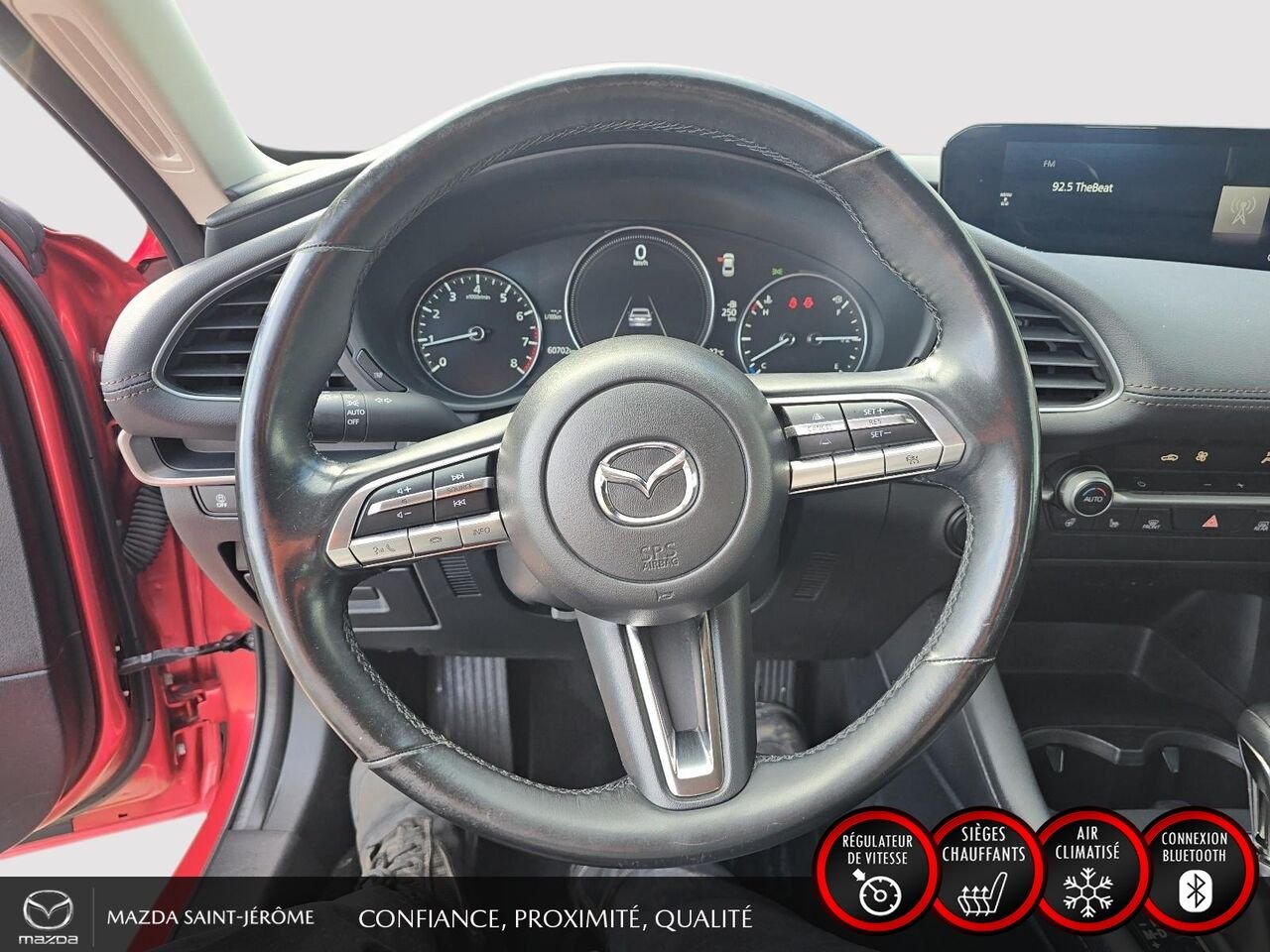 Mazda Mazda3 GS | AWD | CLEAN CARFAX | 2023 Rouge Saint-Jérôme - photo #12