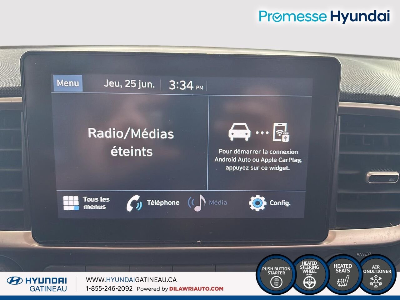 2022 Hyundai Venue Urban Edition IVT*** toit ouvrant ,toute equipe *** Blue Ottawa & Gatineau - photo #13