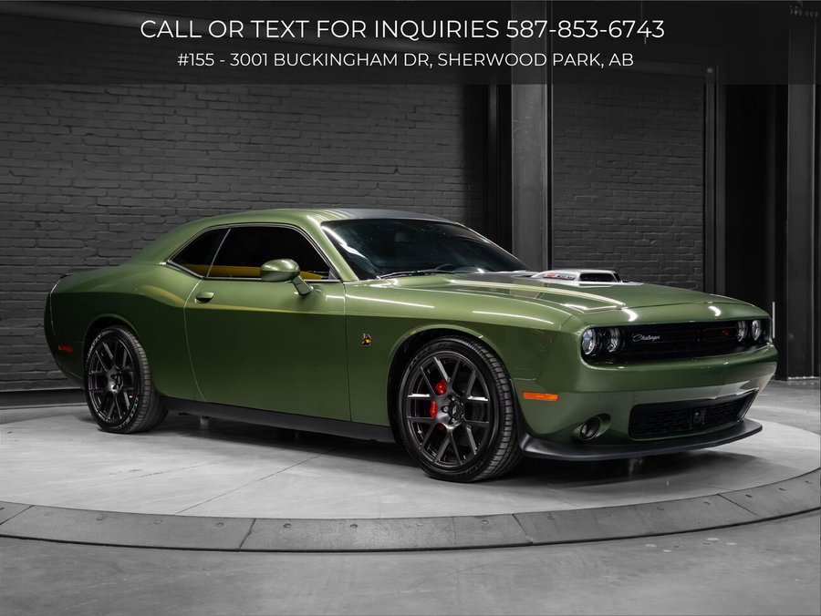 2018 Dodge Challenger 2018 Green