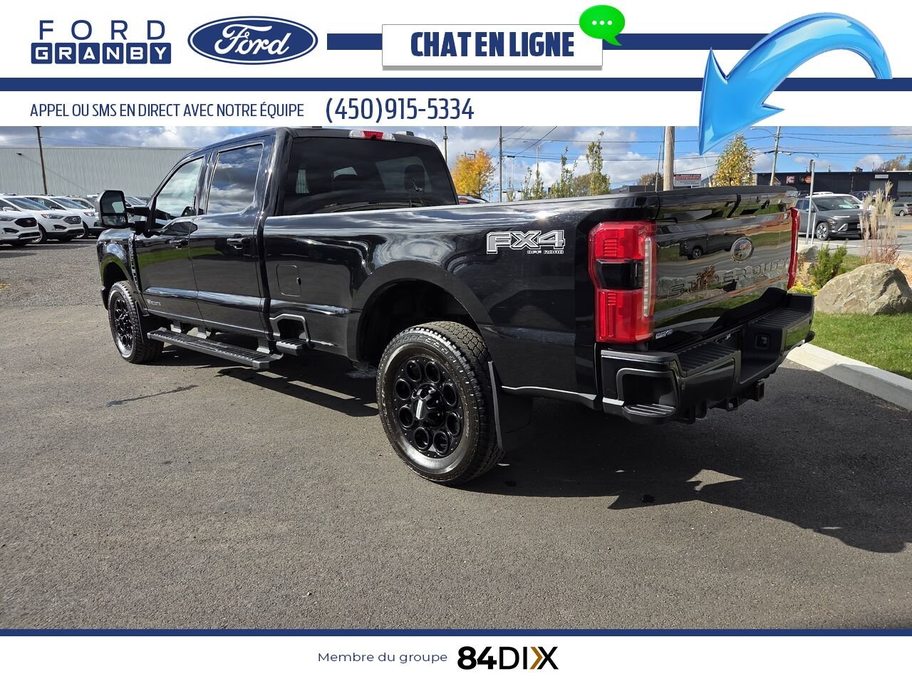 Ford Super Duty F-250 SRW 2024 Noir Granby - photo #4