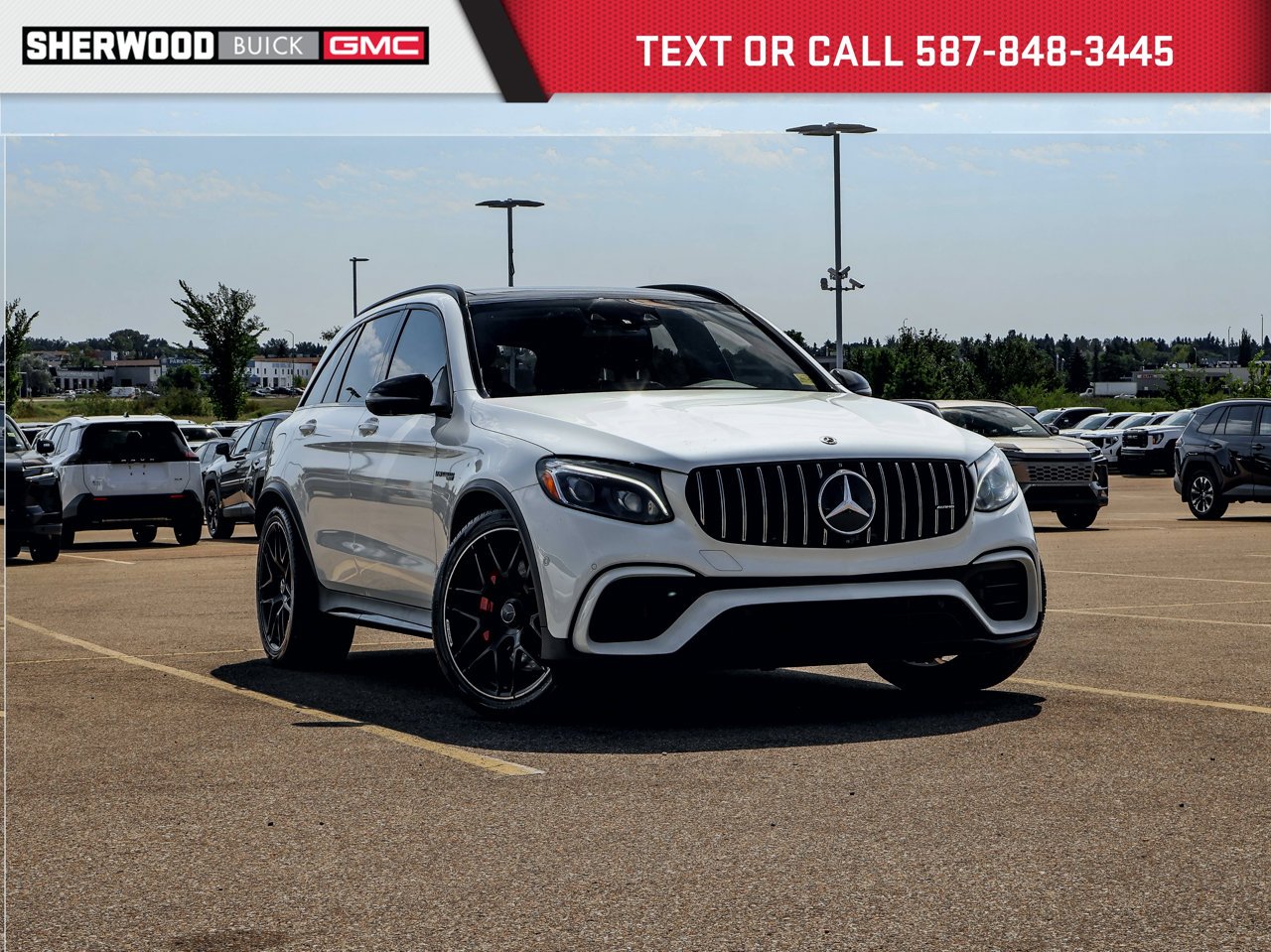2019 Mercedes-Benz GLC AMG GLC 63 S 4MATIC+ SUV designo Diamond White Sherwood Park - photo #0