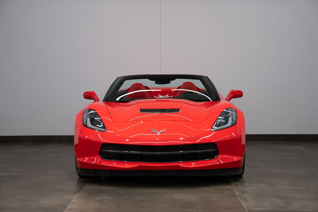 2018 Chevrolet Corvette 2dr Stingray Conv w/1LT Red Kirkland - photo #2
