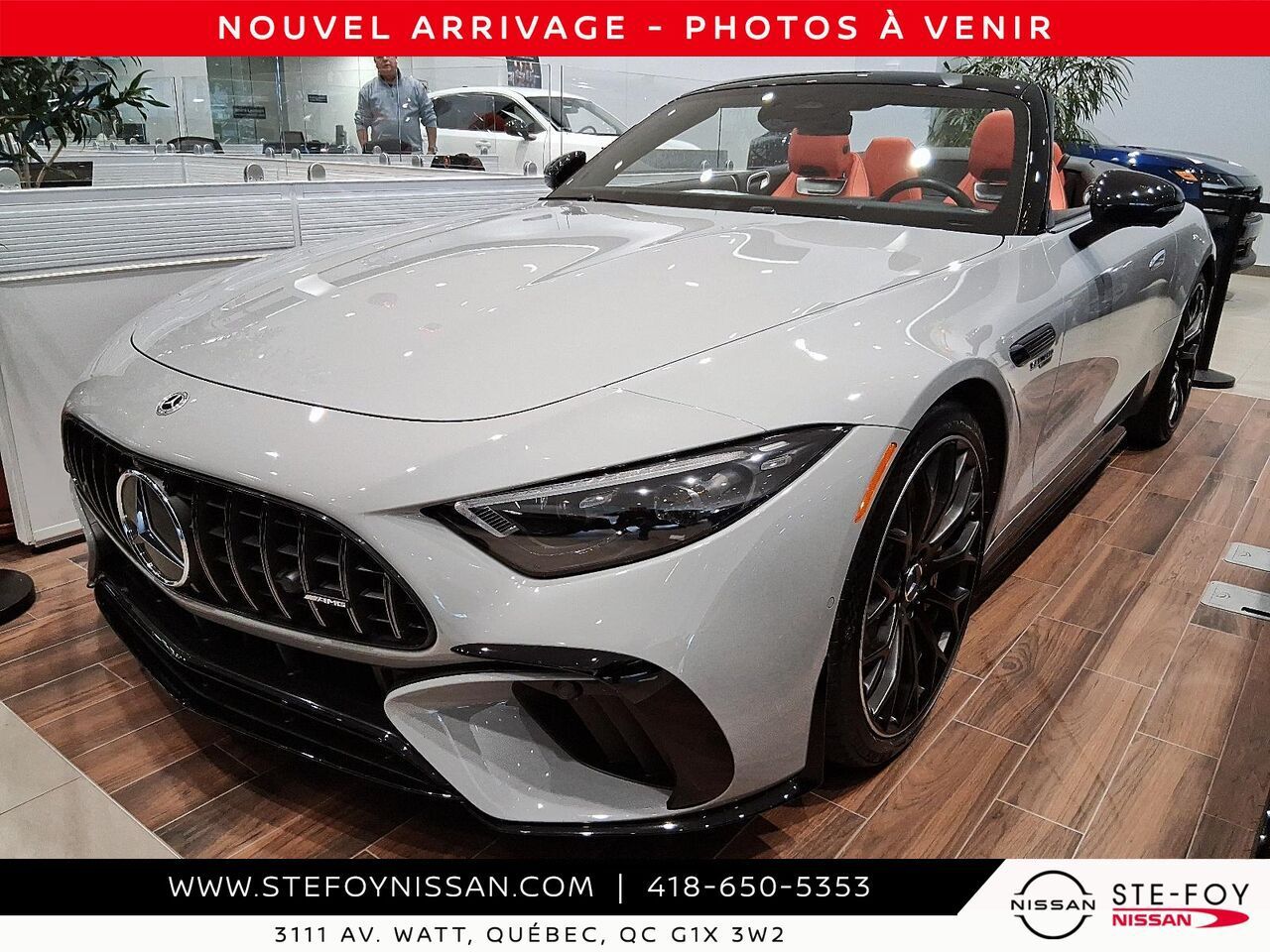 Gray 2022 Mercedes-Benz SL-Class Convertible All-Wheel Drive Automatic