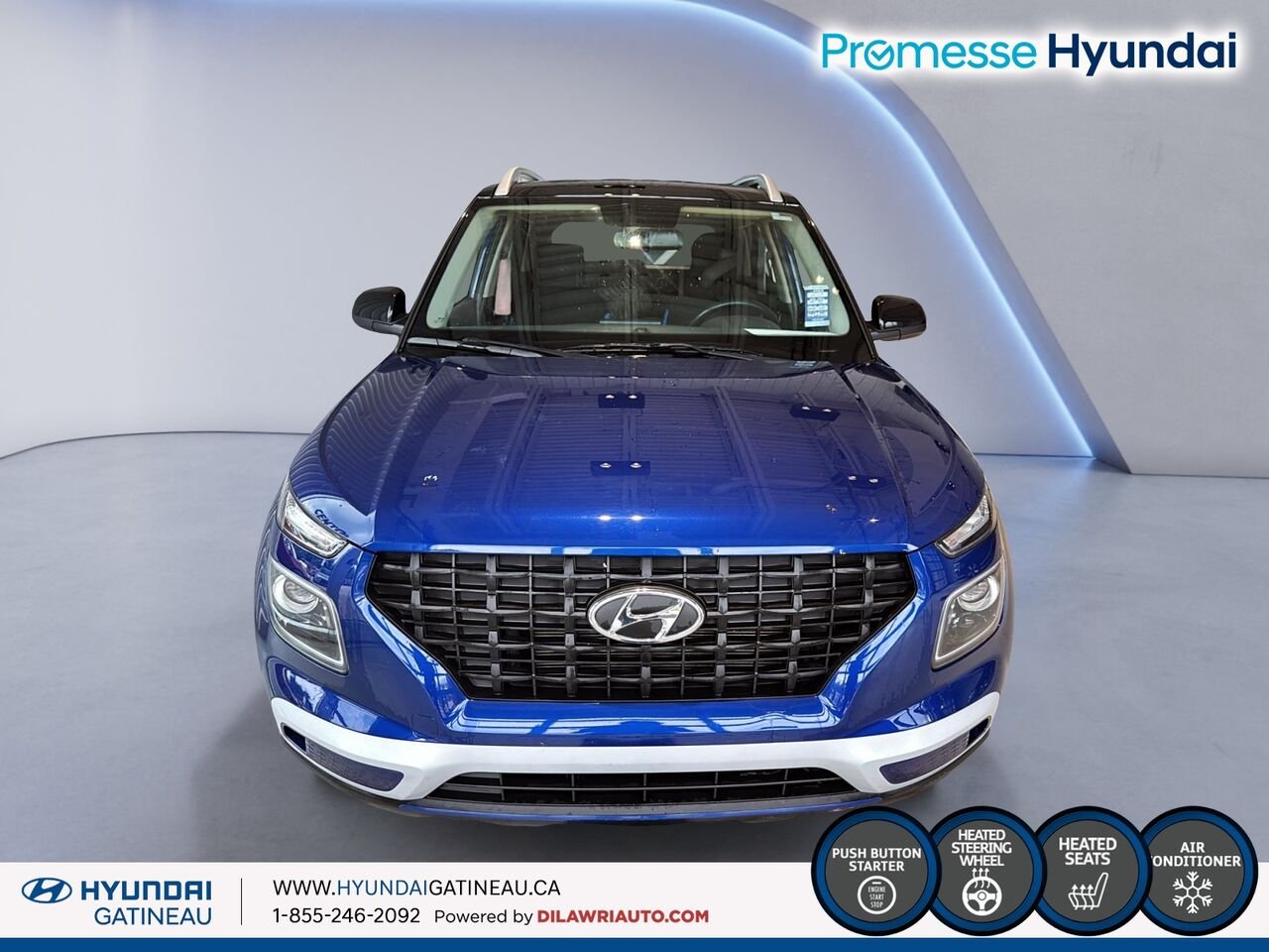 2022 Hyundai Venue Urban Edition IVT*** toit ouvrant ,toute equipe *** Blue Ottawa & Gatineau - photo #1