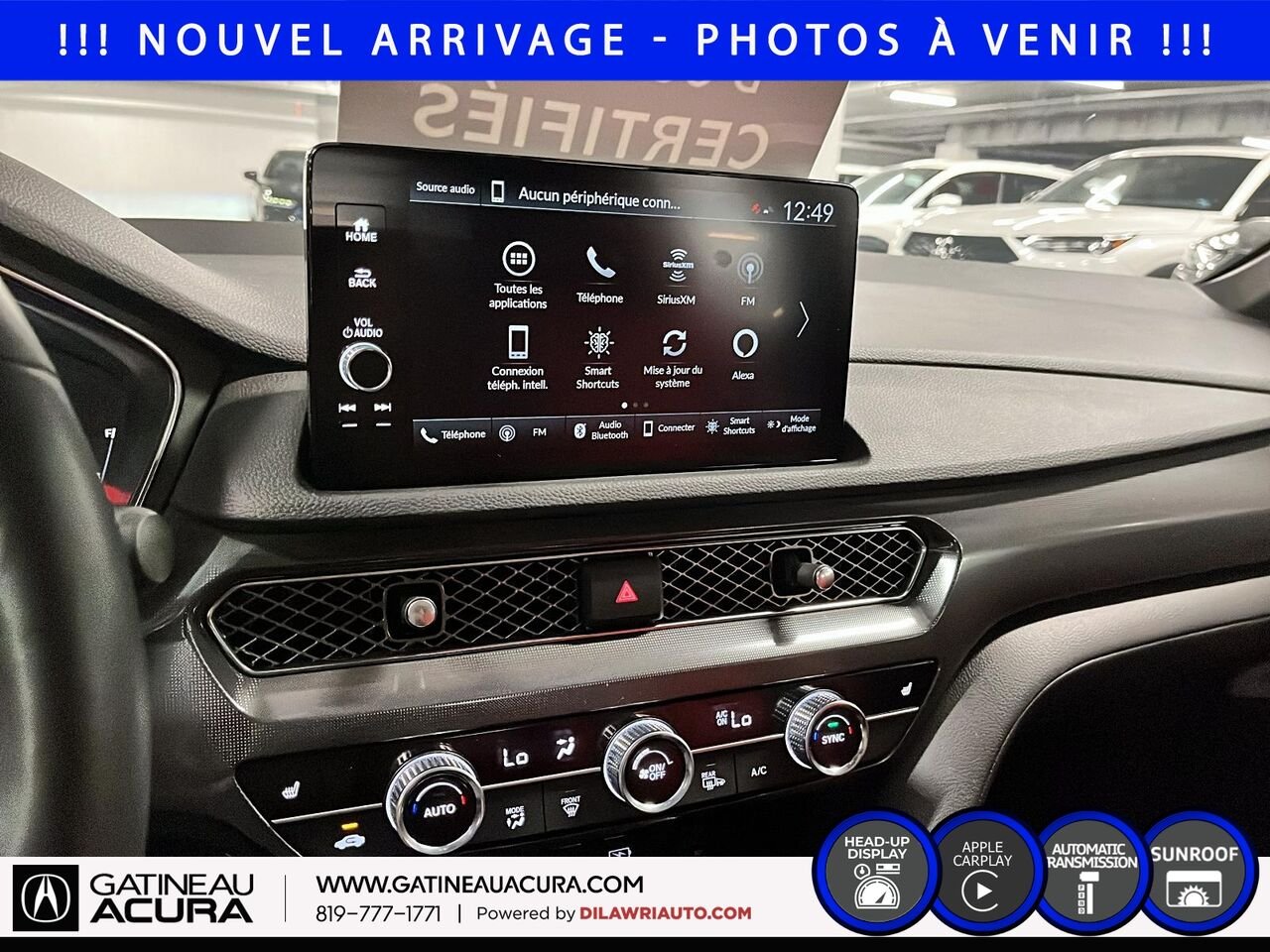 Acura Integra Elite A-Spec 2024 Blanc Ottawa & Gatineau - photo #11