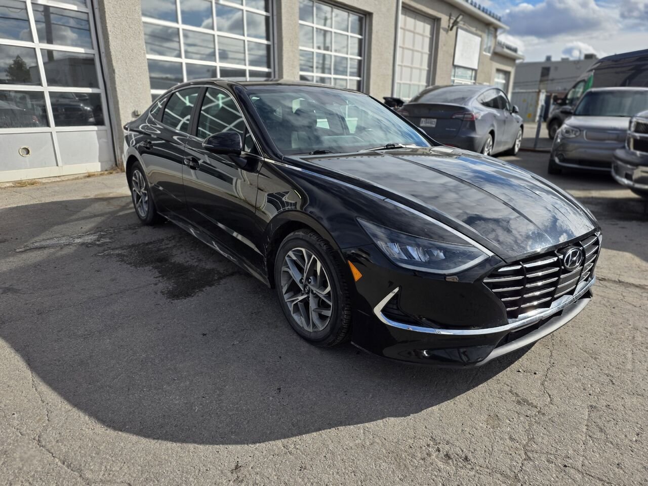 2021 Hyundai Sonata Black  - photo #5