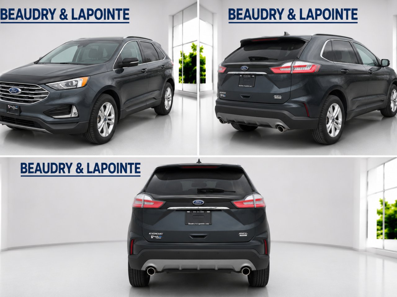 Ford Edge 2019 Bleu La Sarre - photo #1
