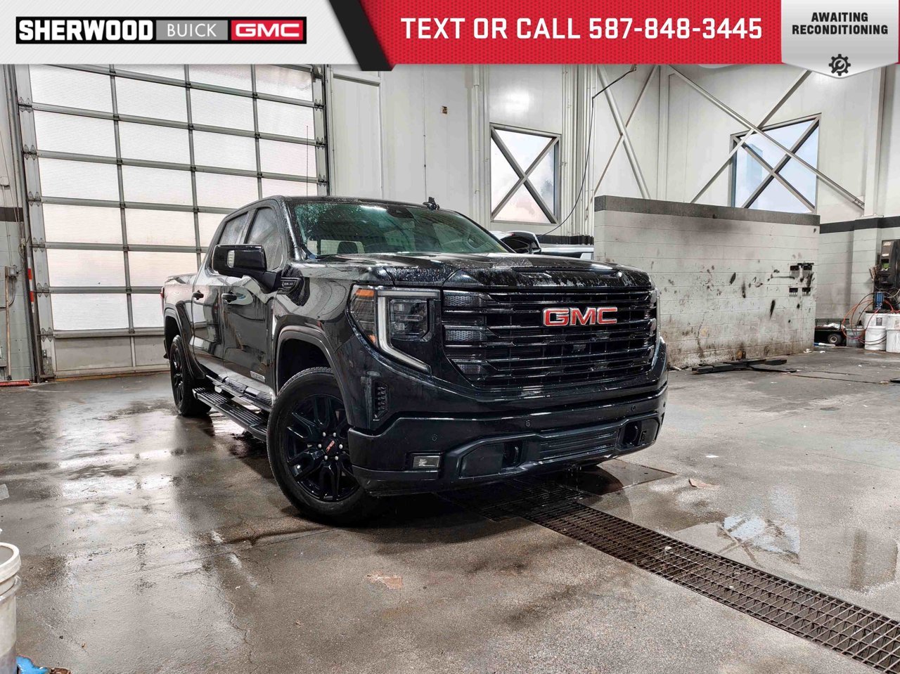 2024 GMC Sierra 1500 4WD Crew Cab 147 Elevation Black Sherwood Park - photo #0