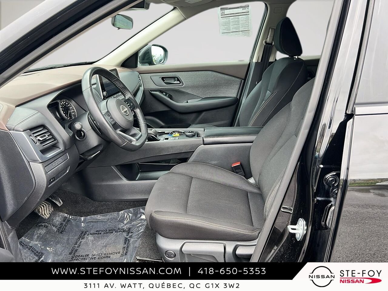 2023 Nissan ROGUE S TRACTION INTEGRALE Black Ste-Foy - photo #7