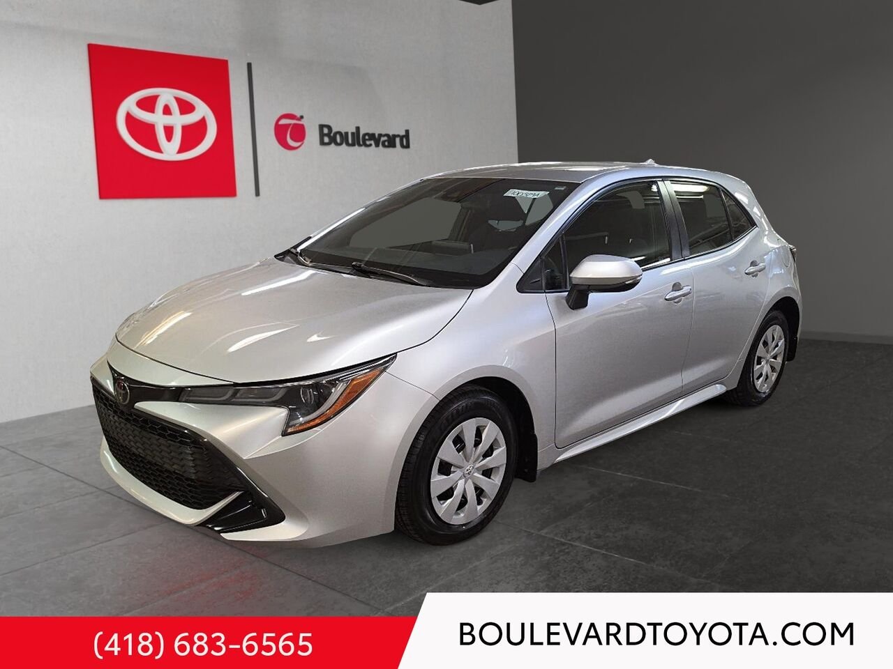 Toyota Corolla à hayon 100329A-17 | BASE 2021 Argent Québec - photo #0