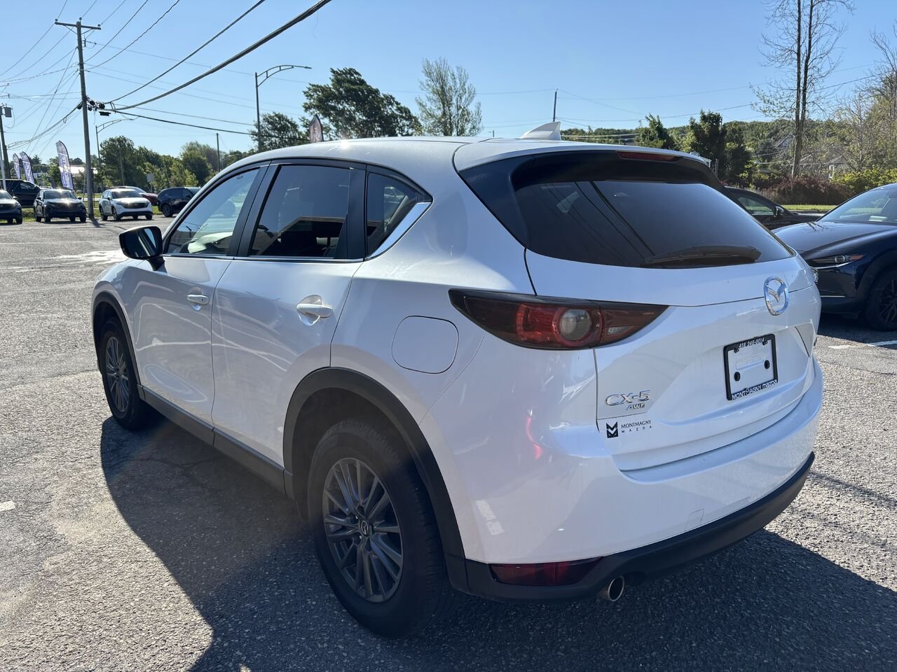 2021 Mazda CX-5 GS TI White Montmagny - photo #6