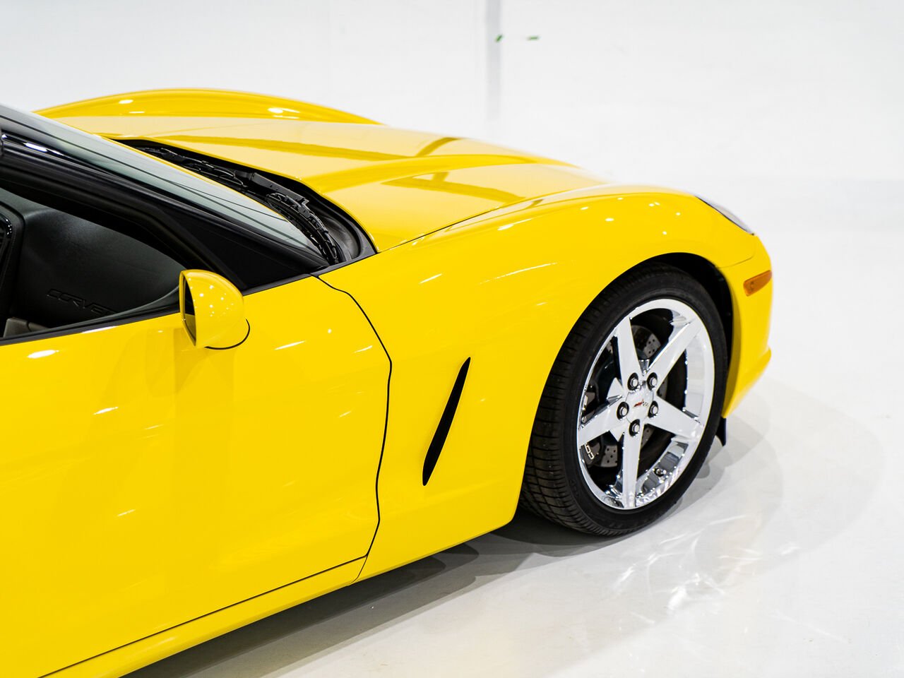 2008 Chevrolet Corvette With only 900km (563mi) From new with window sticker Yellow Kirkland - photo #74