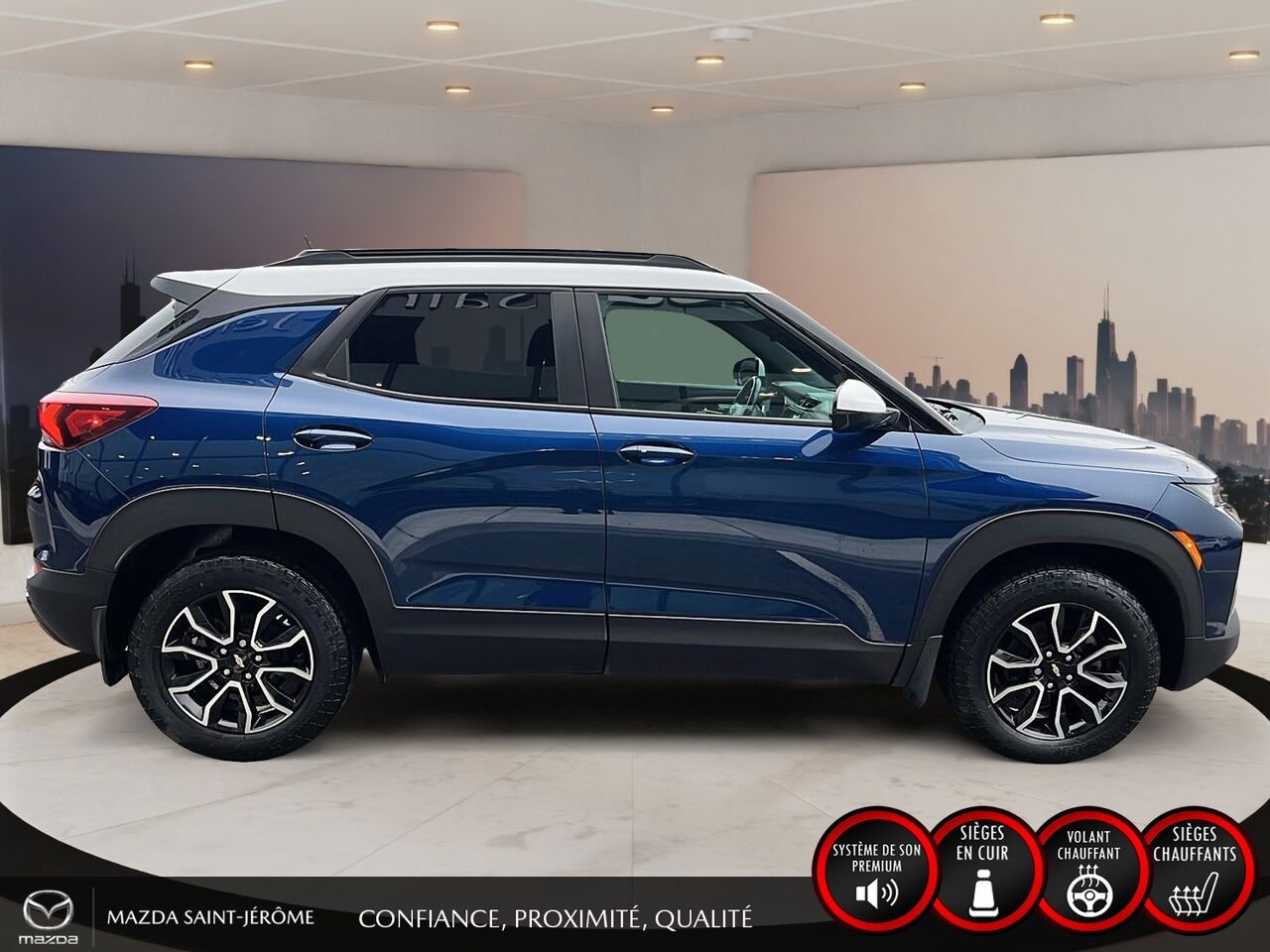 2022 Chevrolet Trailblazer 4RM ACTIV Blue Saint-Jérôme - photo #4