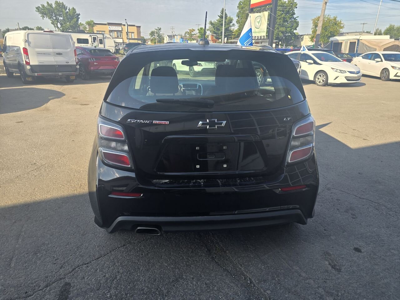 2017 Chevrolet Sonic Black  - photo #2