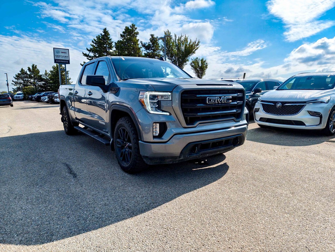 2021 GMC Sierra 1500 4WD Crew Cab 157 Elevation Grey Sherwood Park - photo #2