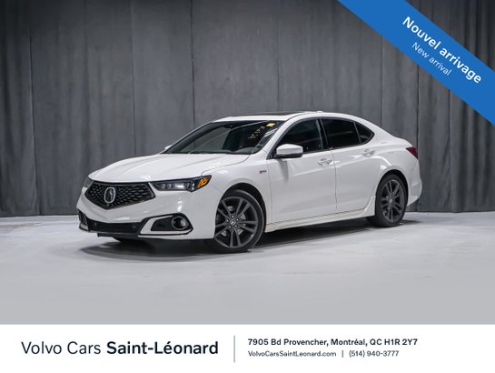 2020 Acura TLX White