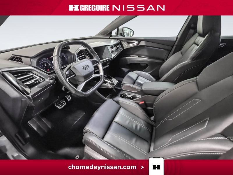Audi Q4 e-tron 2022 Gris Saint-Eustache - photo #15