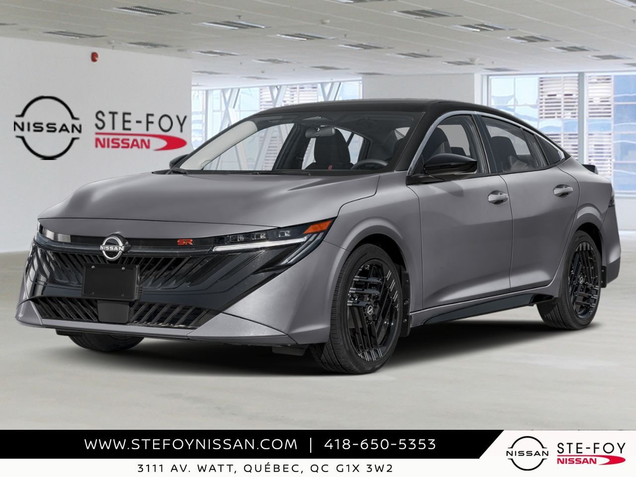 2026 NISSAN Sentra Atlantic Grey Metallicl/Super Black Ste-Foy - photo #0