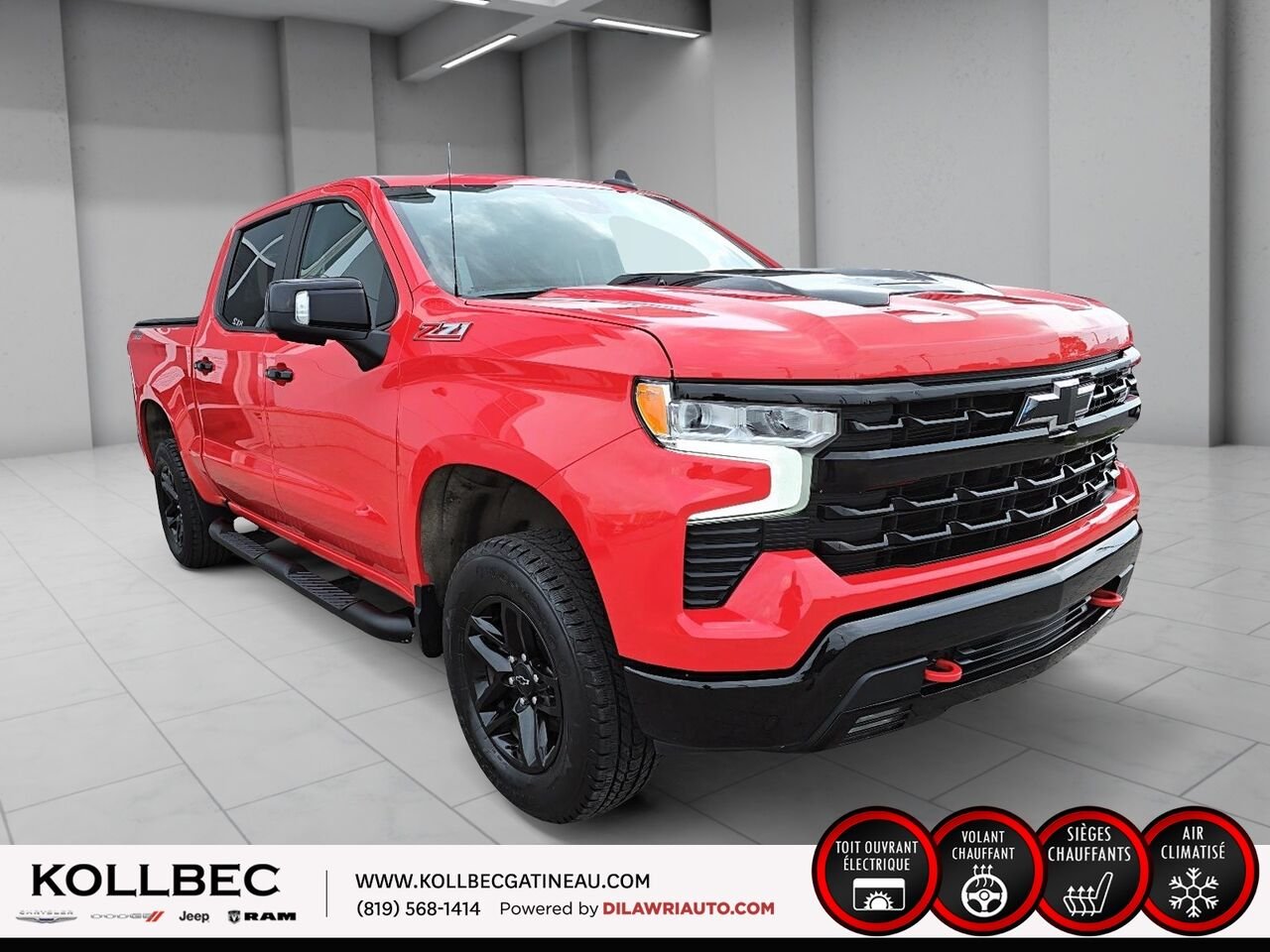 2023 CHEVROLET C/K 1500 LT LT Trail Boss cabine multiplace 4RM 147 po Red Ottawa & Gatineau - photo #12