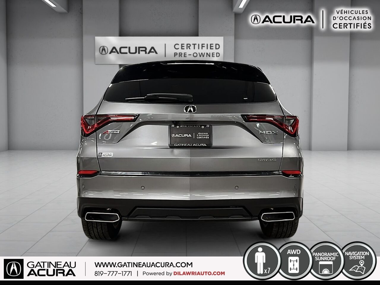 2023 Acura MDX A-Spec SH-AWD Grey Gatineau - photo #16