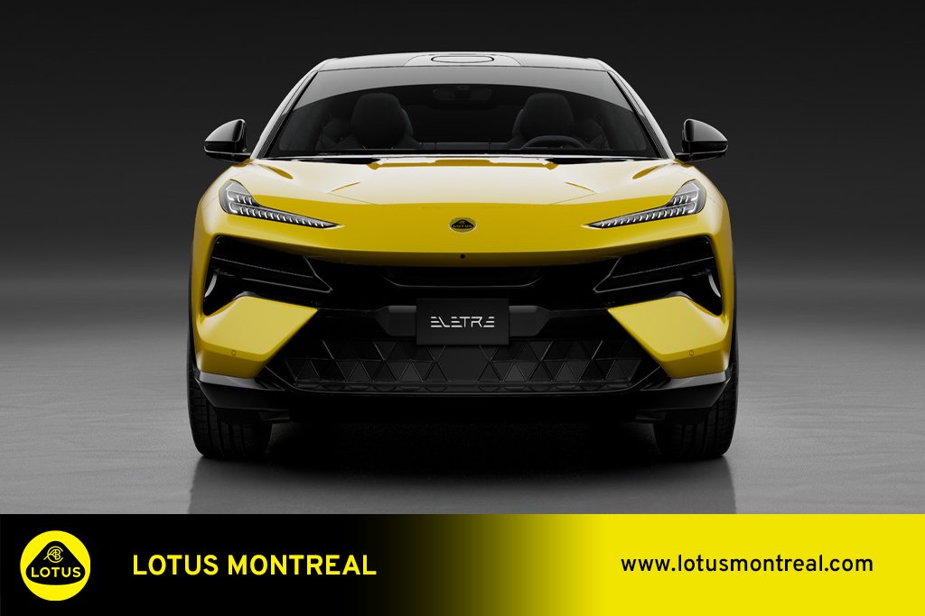 Lotus Eletre 2026 Jaune Kirkland - photo #1