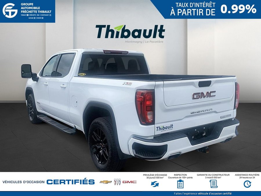 GMC SIERRA Elevation cabine multiplace 4RM 157 po 2024 Blanc