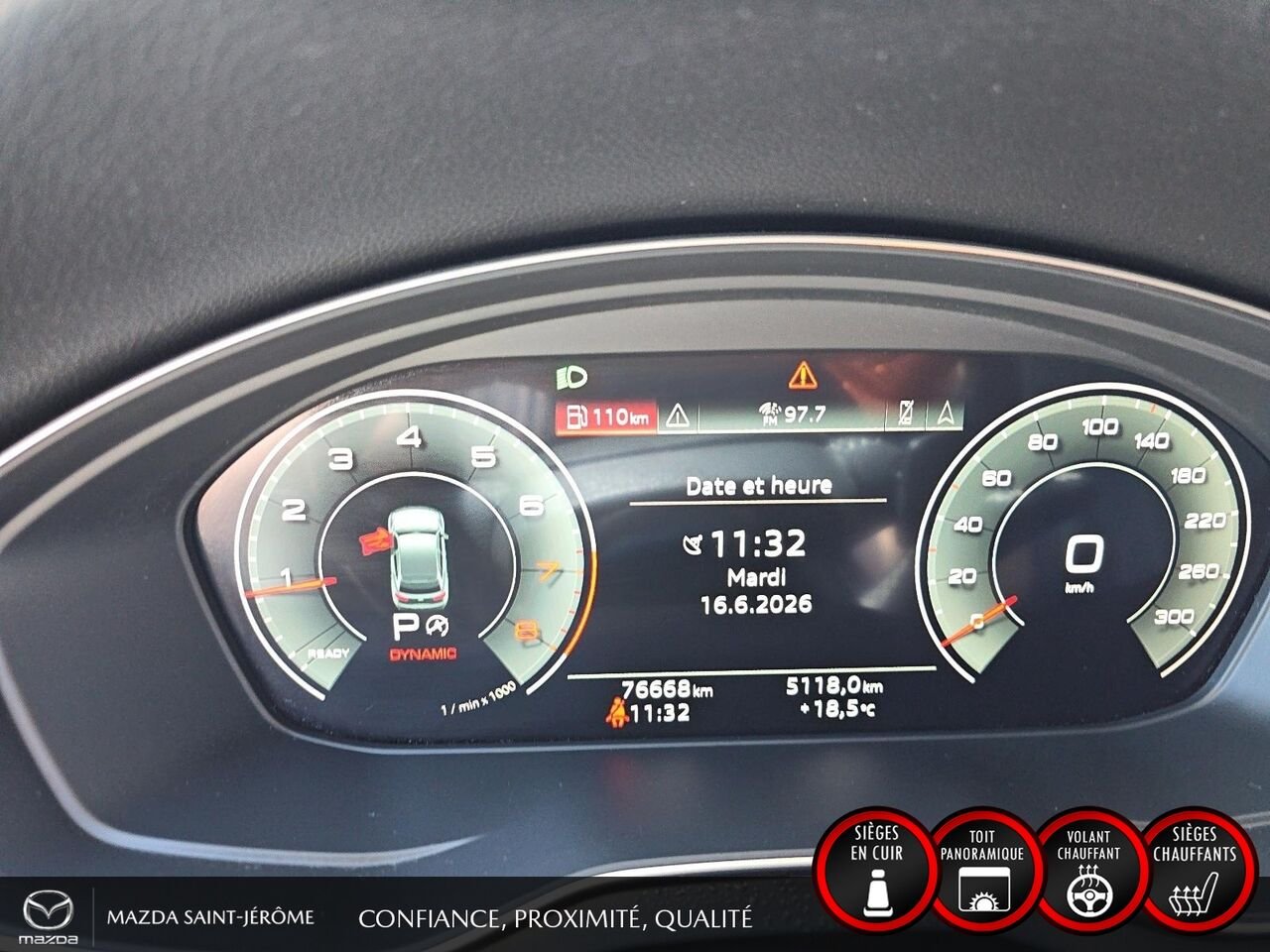 Audi Q5 Progressiv 45 TFSI quattro 2023 Gris Saint-Jérôme - photo #16