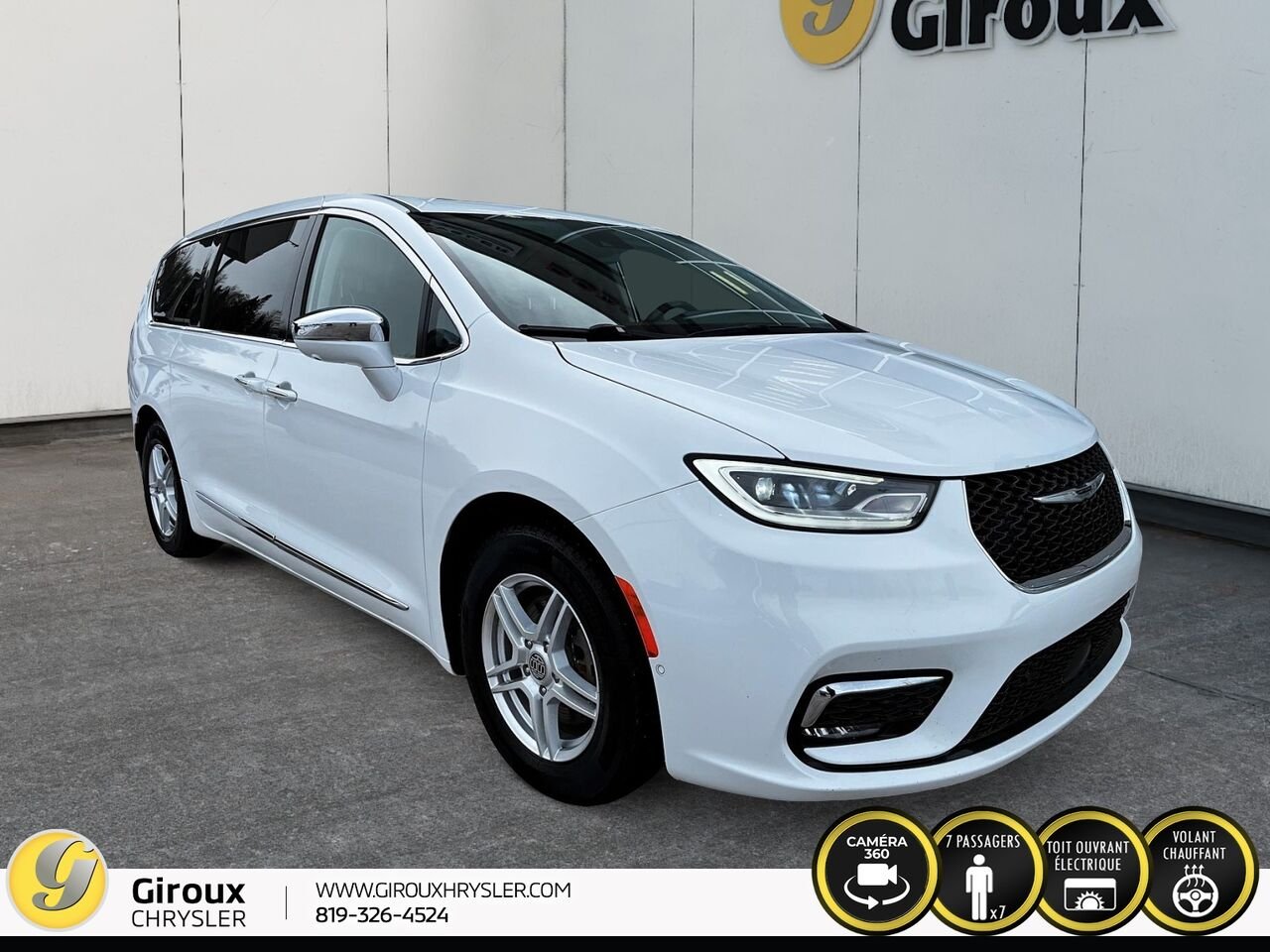 Chrysler Pacifica Hybrid 2022 Blanc Sainte-Agathe-des-Monts - photo #3