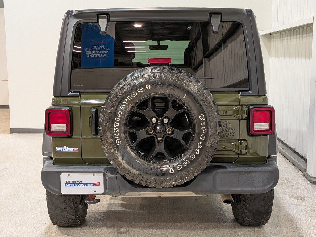 2022 Jeep Wrangler Unlimited Willys 4x4 Green Val-David - photo #5