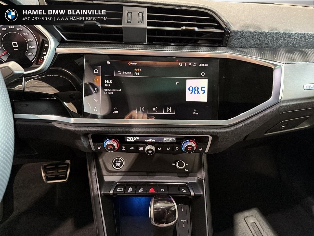 Audi Q3 Technik 45 TFSI quattro 2022 Bleu Blainville - photo #13