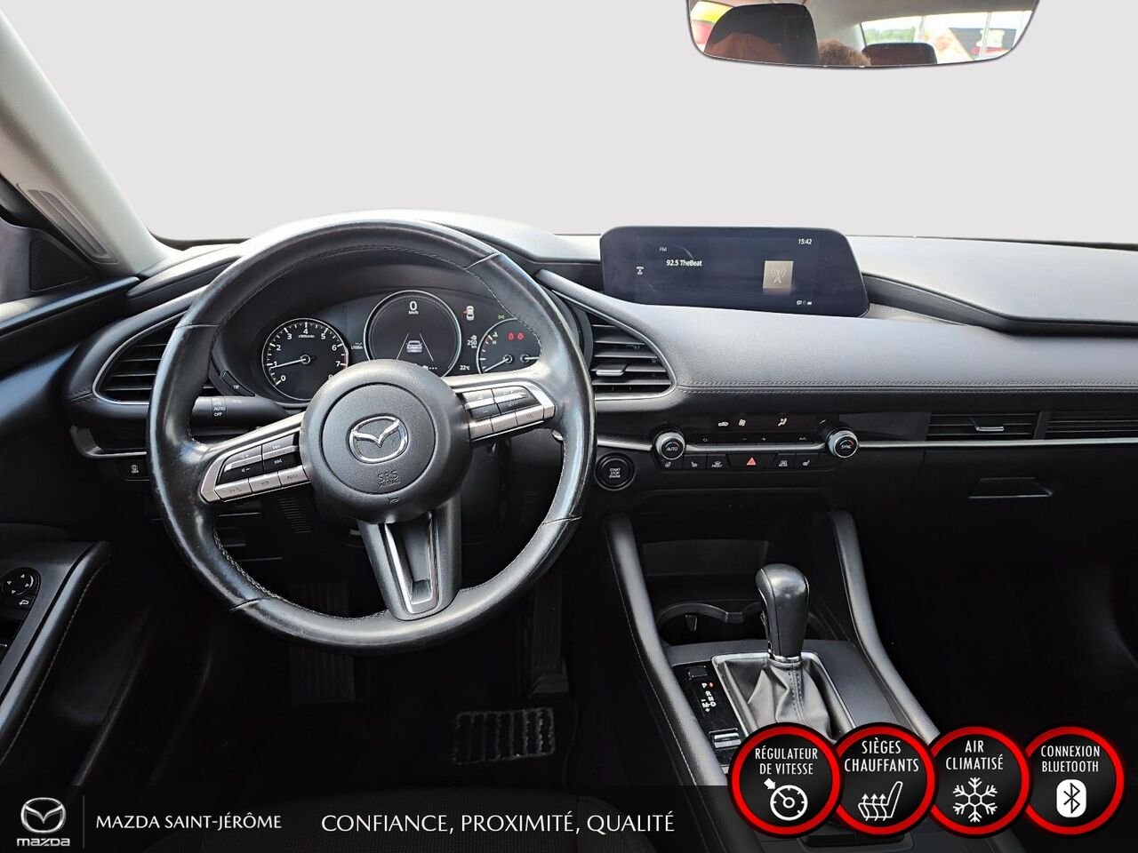 Mazda Mazda3 GS | AWD | CLEAN CARFAX | 2023 Rouge Saint-Jérôme - photo #20