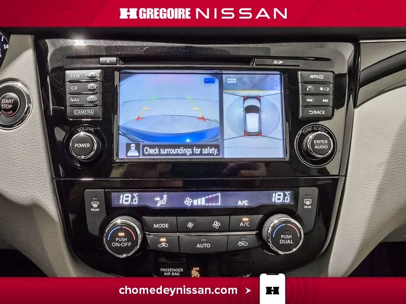 Nissan Qashqai CR7275 | SL * Cuir Beige * Mag * Caméra * Bas KM !! 2018 Bleu Laval - photo #23