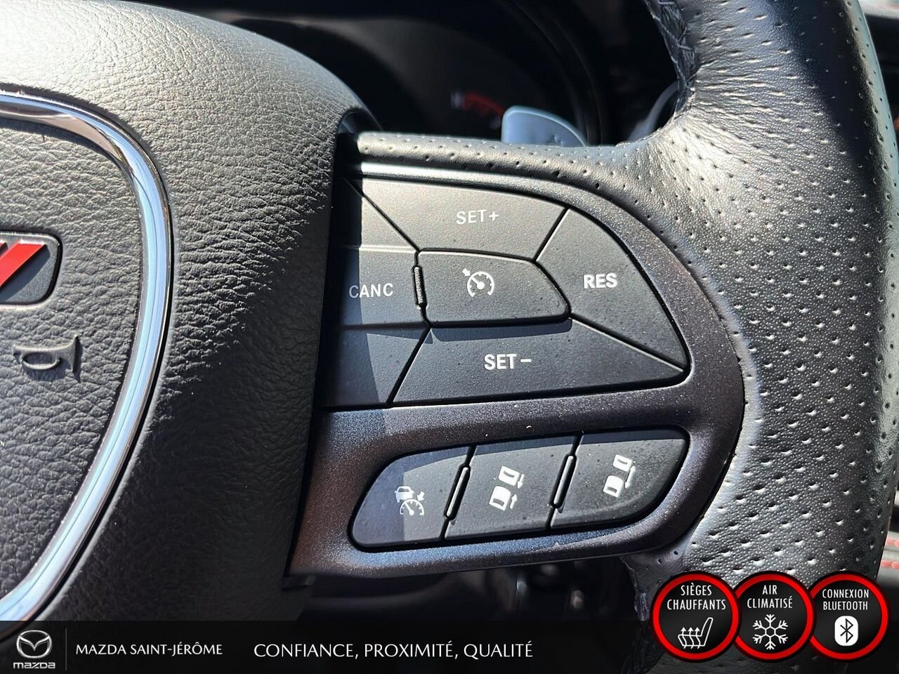 2024 Dodge Durango R/T Plus | GR.REMORQUAGE | TOIT OUVRANT | CUIR | White Saint-Jérôme - photo #15