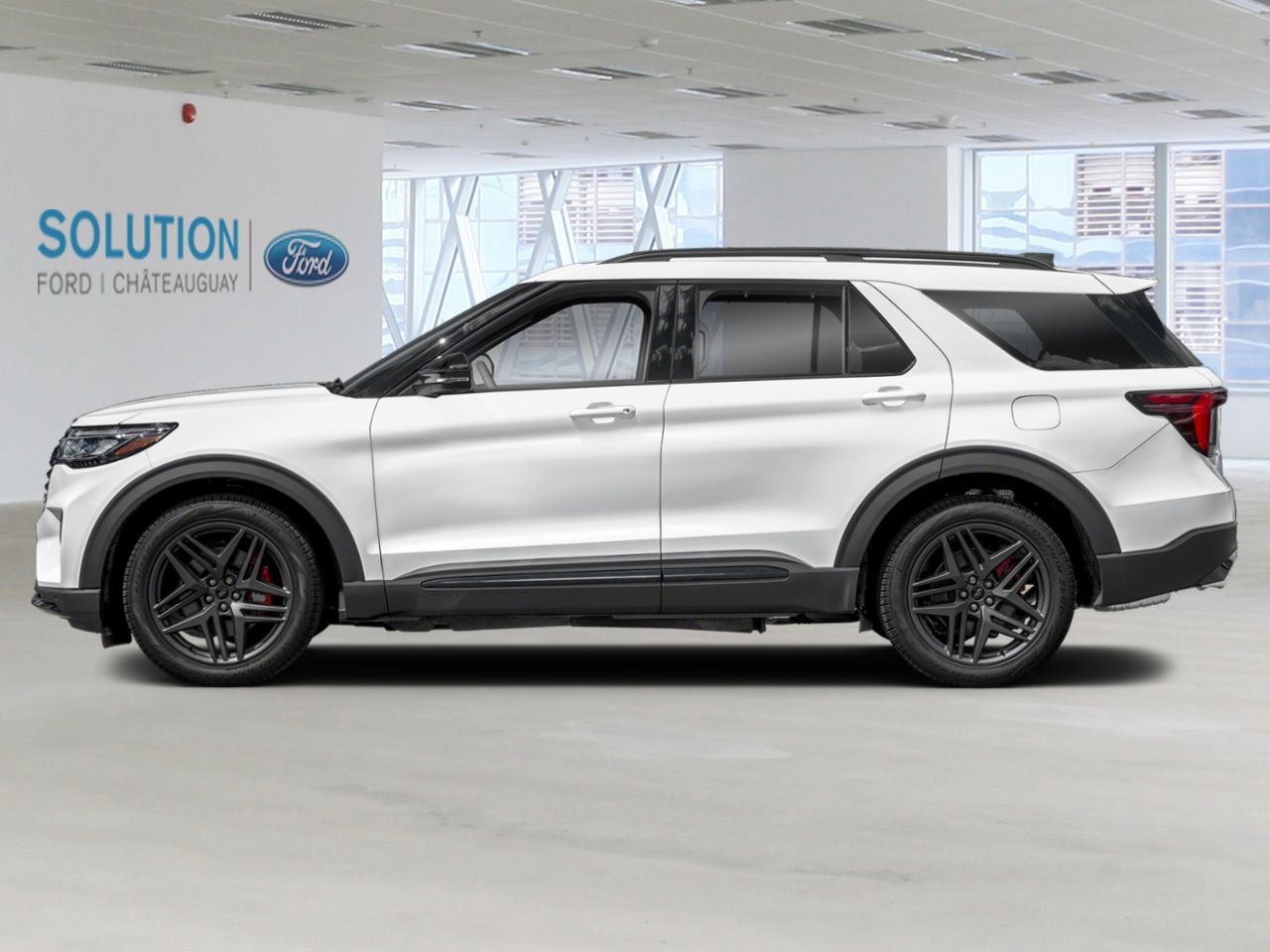 Ford Explorer ST 4RM 2026 Blanc sidéral métallisé Châteauguay - photo #2