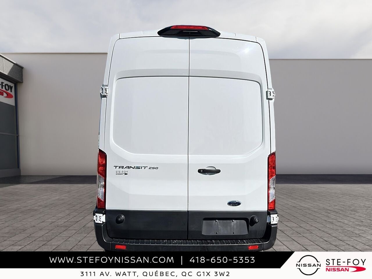 Ford Transit 250 TOIT HAUT 2024 Blanc Ste-Foy - photo #2