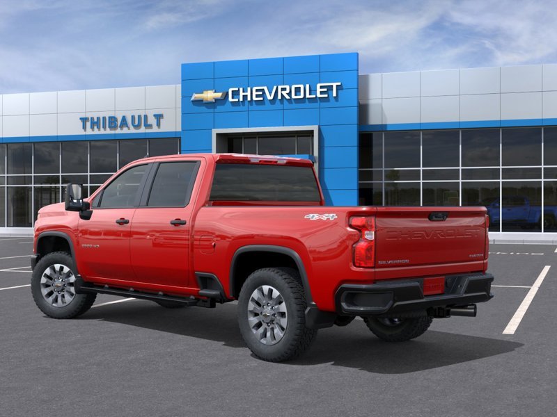 CHEVROLET Silverado 2500HD Custom cabine multiplace 4RM 159 po 2026 ROUGE ARDENT Sherbrooke - photo #2