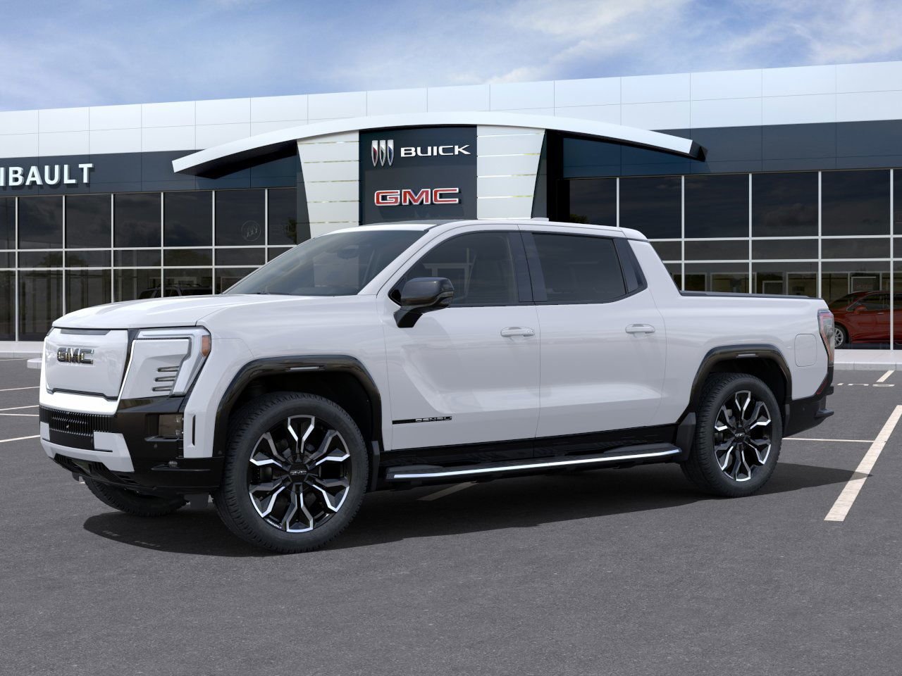 GMC Sierra EV Denali à autonomie maximale 2025 Blanc sommet Saint-Eustache - photo #1